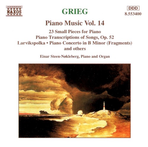 Piano Music, Volume 14: 23 Small Pieces for Piano / Piano Transcriptions of Songs, op. 52 / Larvikspolka / Piano Concerto in B minor (Fragments)