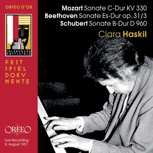 Mozart: Sonate C-Dur KV 330 / Beethoven: Sonate Es-Dur op. 31/3 / Schubert: Sonate B-Dur D 960