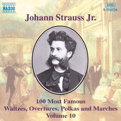 100 Most Famous Waltzes, Overtures, Polkas and Marches, Volume 10