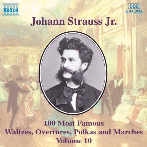 100 Most Famous Waltzes, Overtures, Polkas and Marches, Volume 10