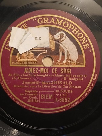 Aimez‐moi ce soir / N’est‐ce pas poétique