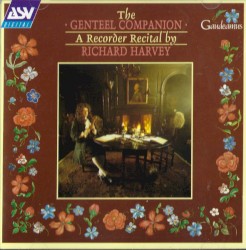 The Genteel Companion: A Recorder Recital