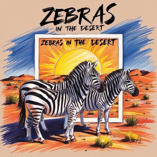 Zebras in the Desert