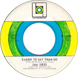 Easier to Say Than Do / Soul Sister