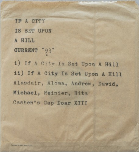 If a City Is Set Upon a Hill