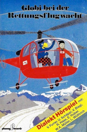 Globi bei der Rettungsflugwacht