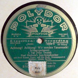 Achtung! Achtung! Wir senden Tanzmusik!