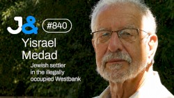 Jung & Naiv #840, „Jewish Settler in the Occupied Westbank, Yisrael Medad“