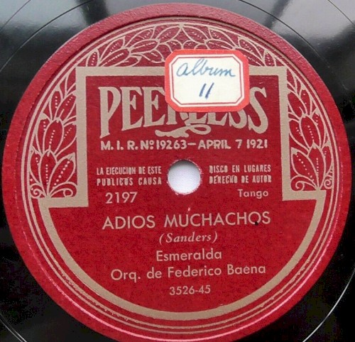 Adiós muchachos / La luna enamorada