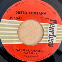 Palabras, palabras, palabras / Te pido perdón