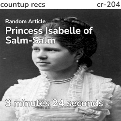 Princess Isabelle of Salm-Salm