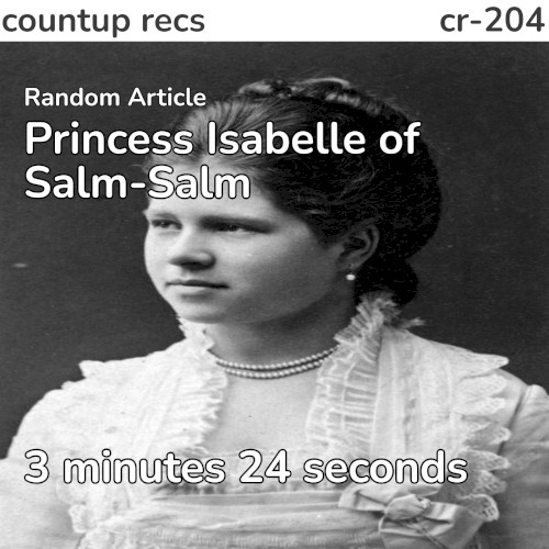 Princess Isabelle of Salm-Salm