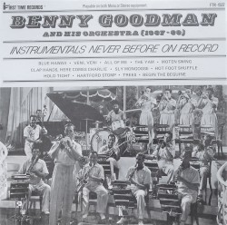 Instrumentals Never Before on Record