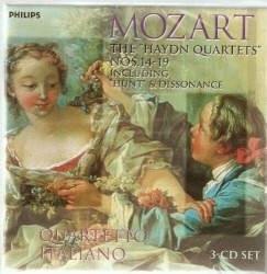 The "Haydn Quartets"" Nos. 14-19 - Including "Hunt" & "Dissonance"