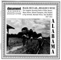 Alabama: Black Secular & Religious Music (1927-1934)