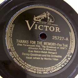Thanks for the Memory / It's Wonderful