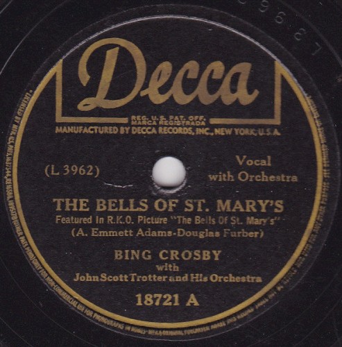 The Bells of St. Mary’s / I’ll Take You Home Again, Kathleen