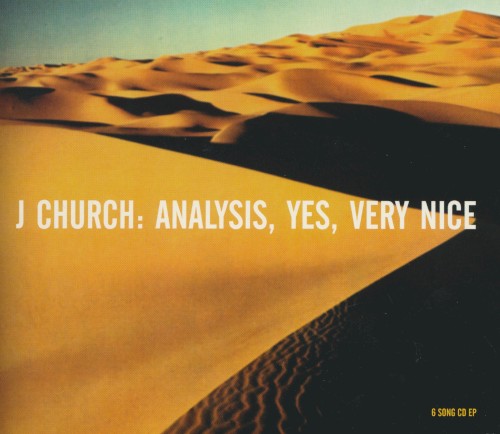 Analysis, Yes, Very Nice