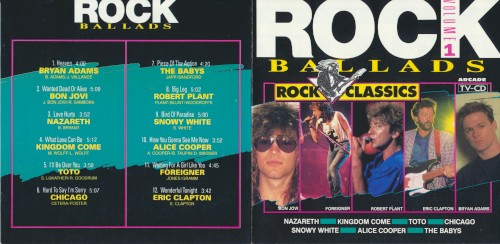 Rock Ballads, Volume 1