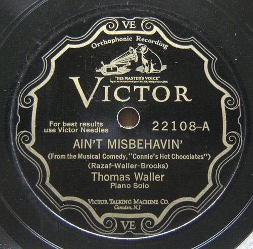 Ain't Misbehavin' / Sweet Savannah Sue