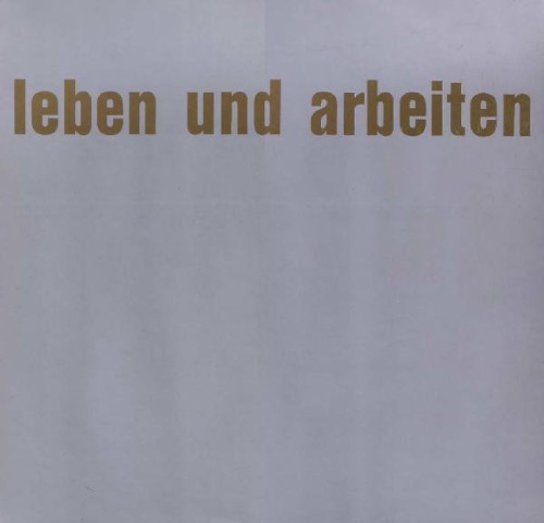 Leben Und Arbeiten