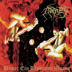 Under ein blodraud maane