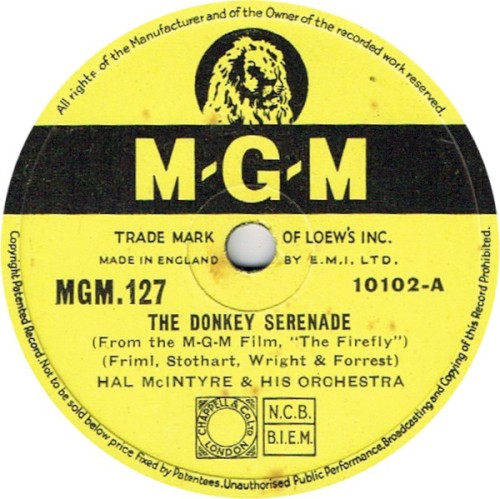 The Donkey Serenade / Jumpin' Jubilee