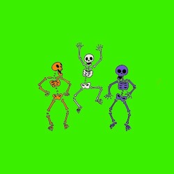 spooky scary skeletons