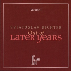 Out Of Later Years Volume 1