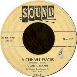 A Teenage Prayer