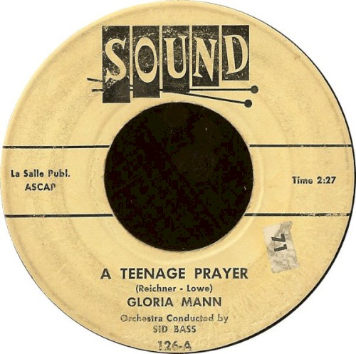 A Teenage Prayer