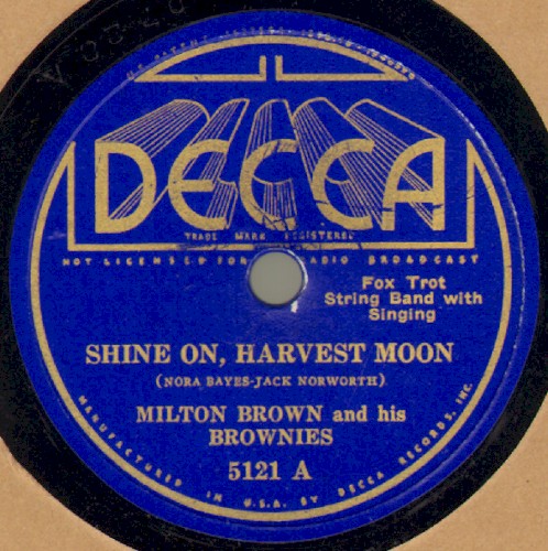 Shine On, Harvest Moon / Sweet Georgia Brown