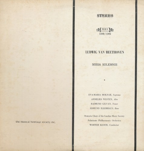 Missa Solemnis in D major, op. 123