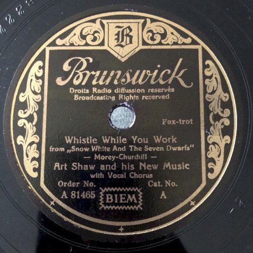 Whistle While You Work / One Song