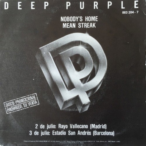 Nobody’s Home / Mean Streak