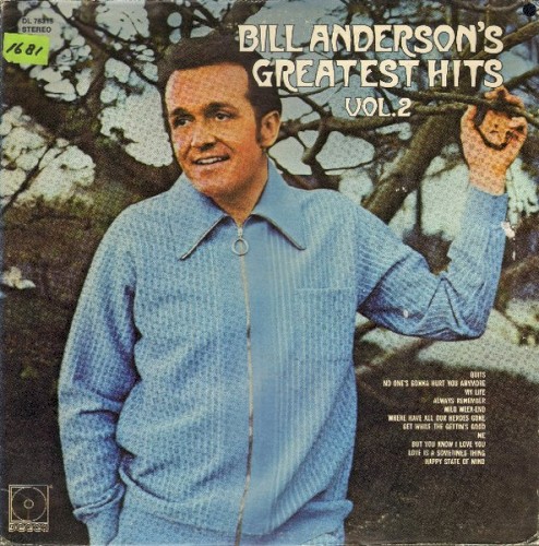 Bill Anderson’s Greatest Hits, Vol. 2