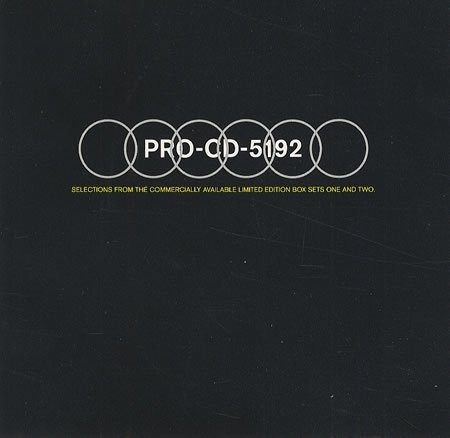 Selections From the Commercially Available Limited Edition Box Sets One and Two