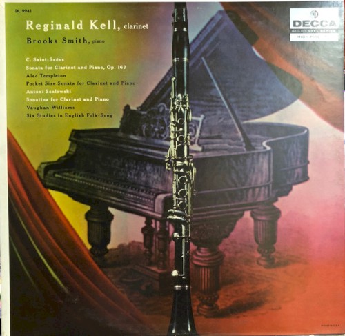 Sonata For Clarinet And Piano, Op. 167 / Pocket Size Sonata For Clarinet And Piano / Sonatina For Clarinet And Piano / Six Studies In English Folk-Song