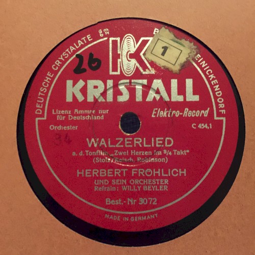 Walzerlied / Auch du wirst mich einmal betrügen