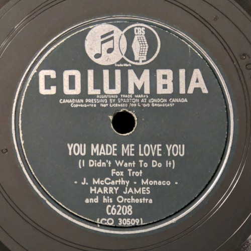 You Made Me Love You / Dodger's Fan Dance