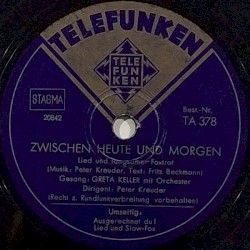 Zwischen heute und morgen / Ausgerechnet du
