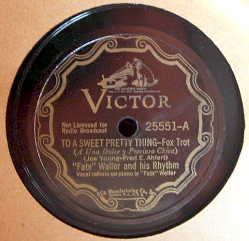 To a Sweet Pretty Thing/ Cryin' Mood