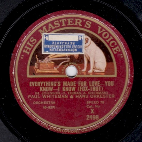 Everything's Made for Love - You Know - I Know / Russian Lullaby