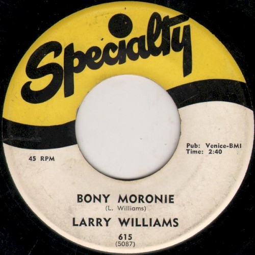 Bony Moronie / You Bug Me, Baby