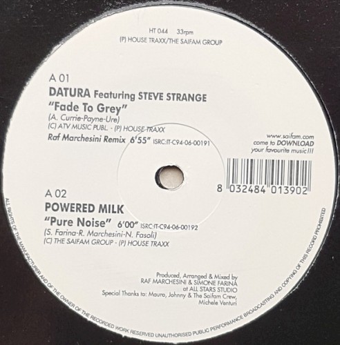 Fade to Grey / Pure Noise