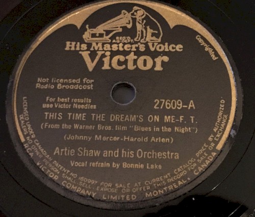 This Time the Dream's on Me / Blues in the Night