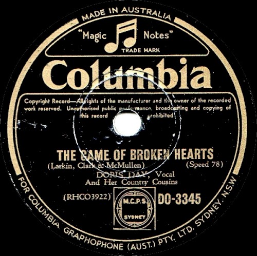 The Game of Broken Hearts / I'll Never Slip Around Again