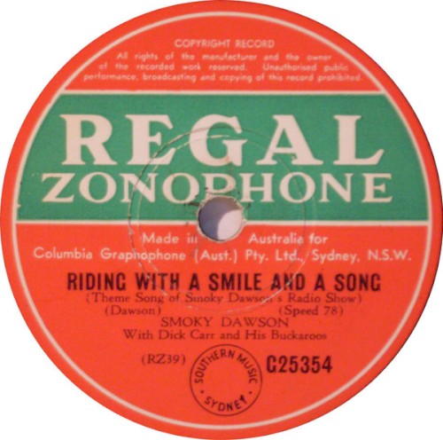 Riding With a Smile and a Song / Jindawarrabell