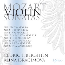 Violin Sonatas K6, 7, 9, 15, 29, 305, 376, 402