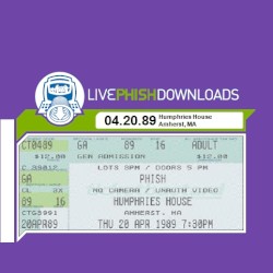 1989-04-20: Amherst College, Amherst, MA, USA
